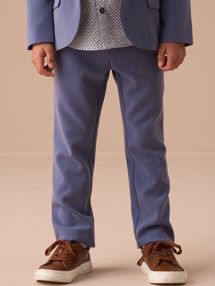 Angel & Rocket Blue Lorenzo Smart Trousers - Image 1 of 5
