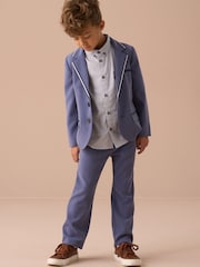 Angel & Rocket Blue Lorenzo Smart Trousers - Image 2 of 5
