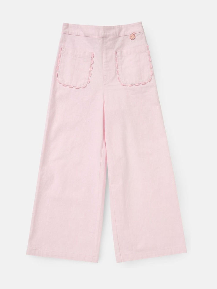 Angel & Rocket Pink Sabine Washed Trousers - Image 4 of 6