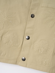 Angel & Rocket Cream Tyson Casual Embroidered Jacket - Image 7 of 7