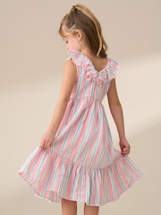 Angel & Rocket Pink Norrie Stripe Sundress - Image 2 of 7