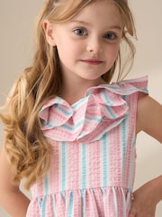 Angel & Rocket Pink Norrie Stripe Sundress - Image 4 of 7