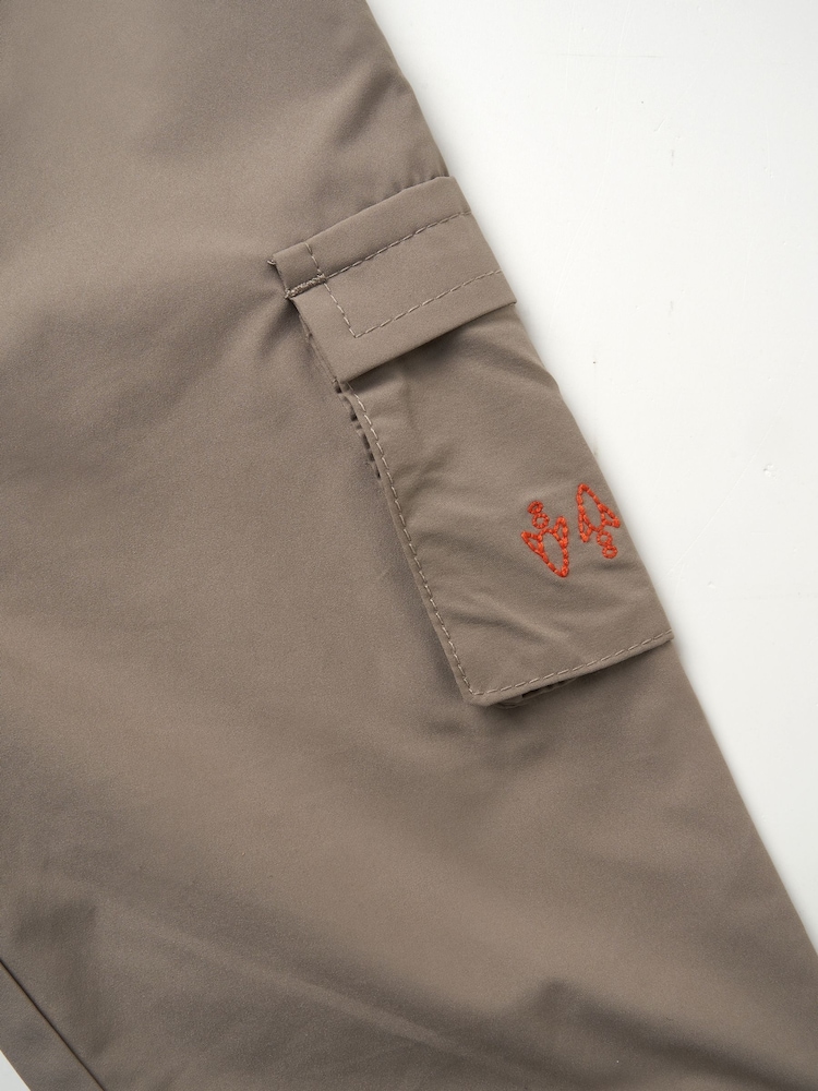 Angel & Rocket Brown Finn Technical Cargo Joggers - Image 8 of 8 Angel & Rocket Brown Finn Technical Cargo Joggers - Image 8 of 8