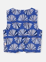 Angel & Rocket Lina Print Linen Waistcoat - Imagen 6 de 7