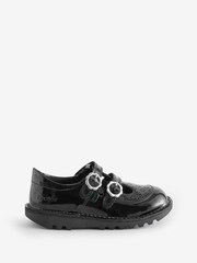 Kickers Black T Bar Meadow Shoes - Image 1 of 1
