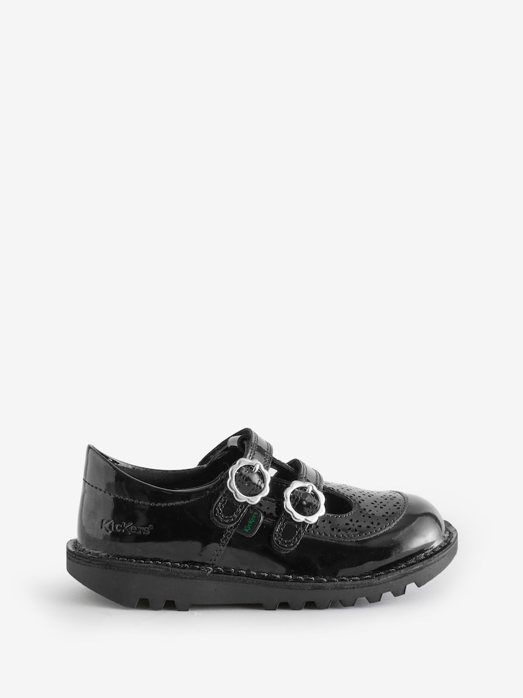 Kickers Black T Bar Meadow Shoes - Image 1 of 1