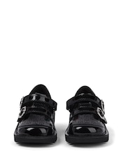 Kickers Black T Bar Meadow Shoes - Image 3 of 8