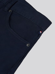 U.S. Polo Assn. Blue Mens Bedford Corduroy 5 Pocket Trousers - Image 10 of 11