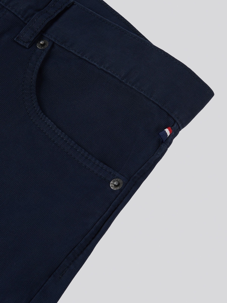 Bleu - U.S. Polo Assn. Pantalon Bedford homme en velours côtelé à 5 poches - Image 10 of 11