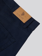 U.S. Polo Assn. Blue Mens Bedford Corduroy 5 Pocket Trousers - Image 11 of 11