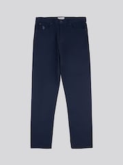 U.S. Polo Assn. Blue Mens Bedford Corduroy 5 Pocket Trousers - Image 7 of 11