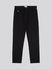 U.S. Polo Assn. Black Mens Bedford Corduroy 5 Pocket Trousers - Image 1 of 5