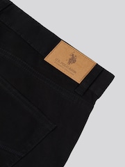 U.S. Polo Assn. Black Mens Bedford Corduroy 5 Pocket Trousers - Image 5 of 5