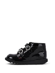 Kickers Black Hi Meadow Boots - Image 3 of 9