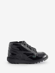 Kickers Black Hi Ribbon Boots - Image 1 of 7