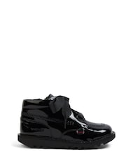 Kickers Black Hi Ribbon Boots - Image 2 of 7