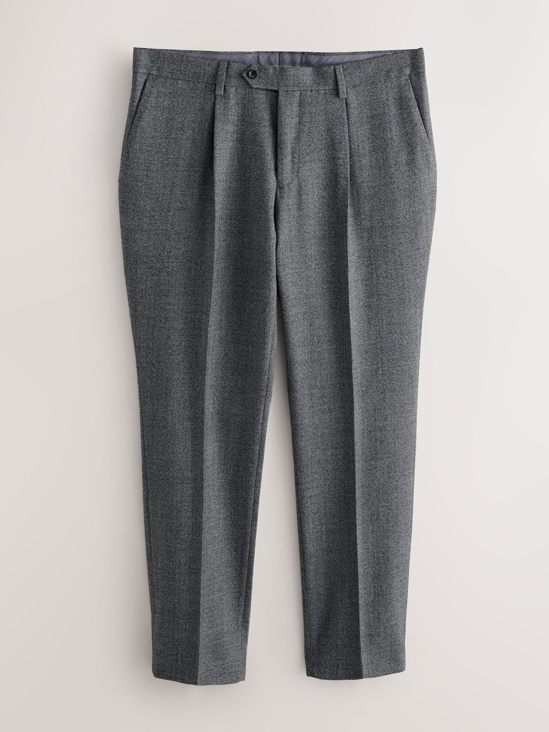 Buy Grey Tailored Fit Wool Blend Suit Trousers from Next Romania