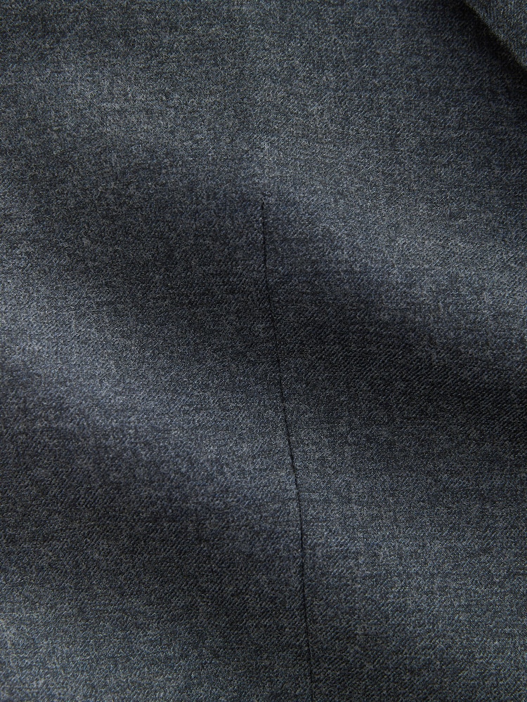 Blue Tailored Fit Wool Blend Suit Jacket - Image 2 of 5 Blue Tailored Fit Wool Blend Suit Jacket - Image 2 of 5