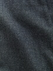 Blue Tailored Fit Wool Blend Suit Trousers - Image 8 of 11
