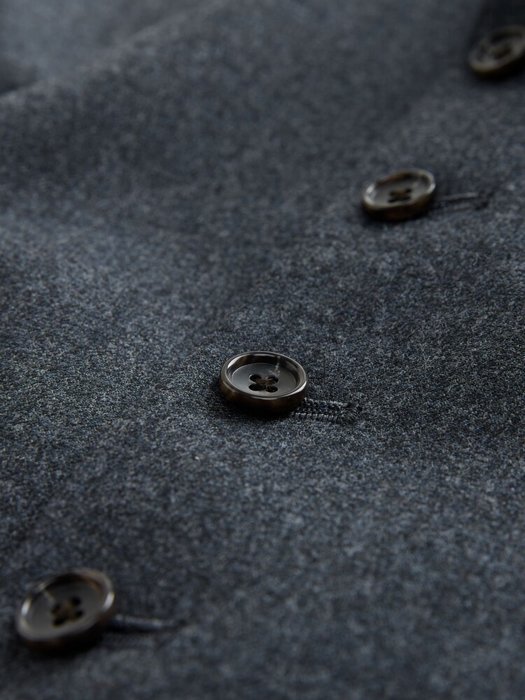 Blue Wool Blend Suit Waistcoat - Image 10 of 10
