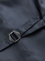 Blue Wool Blend Suit Waistcoat - Image 9 of 10
