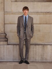 Neutral Tailored Fit Wool Blend Suit Trousers - Image 8 of 11