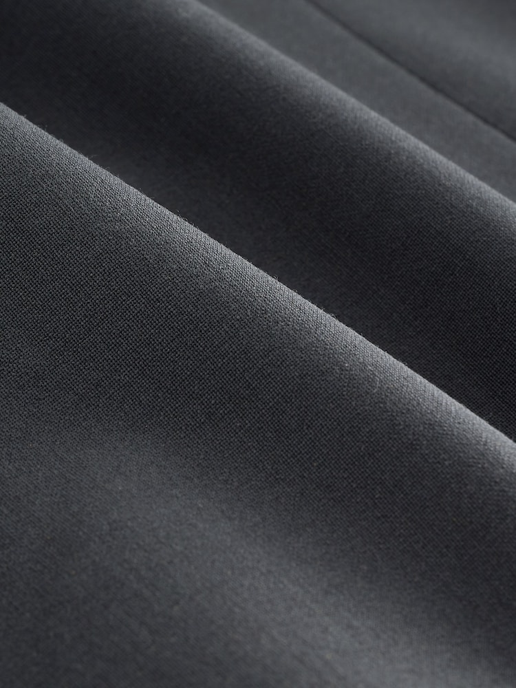 Charcoal Grey Slim Fit Motion Flex Wool Blend Suit Jacket - Image 10 of 10
