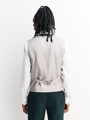 Green Flannel Suit Waistcoat - Image 4 of 8