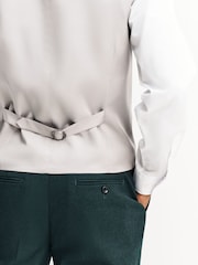 Green Flannel Suit Waistcoat - Image 5 of 8