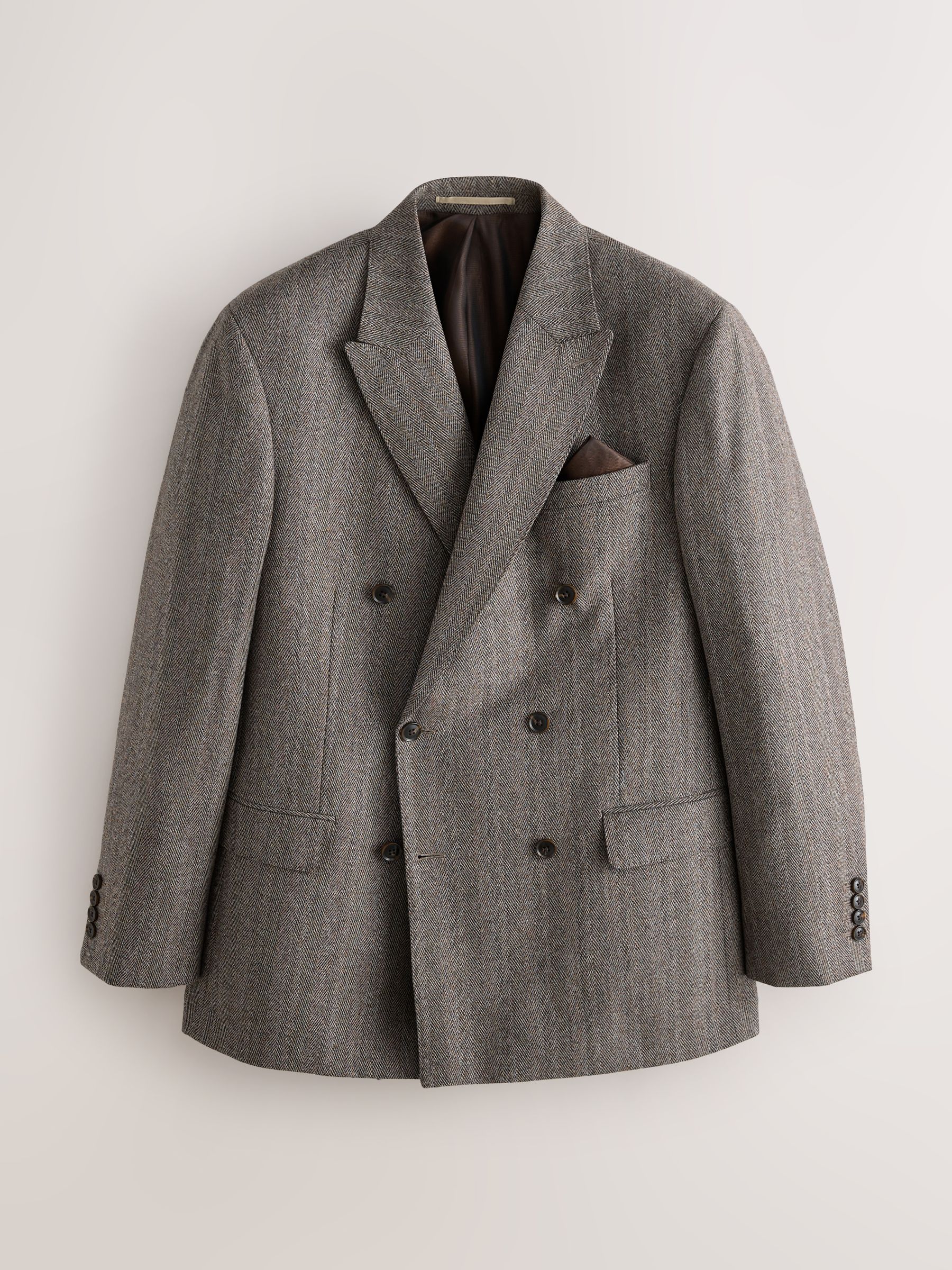 Next：日本 トープブラウン - ダブルブレスト Signature Marzotto