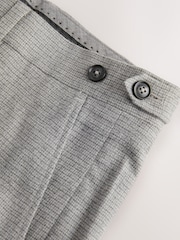 Grey Signature Cerruti Wool Puppytooth Suit Trousers - Image 11 of 13