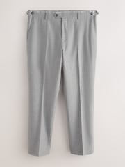 Grey Signature Cerruti Wool Puppytooth Suit Trousers - Image 8 of 13
