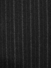 Charcoal Grey Tailored Fit Signature Stripe Empire Mills British 100% Wool Suit Trousers - Image 6 of 9