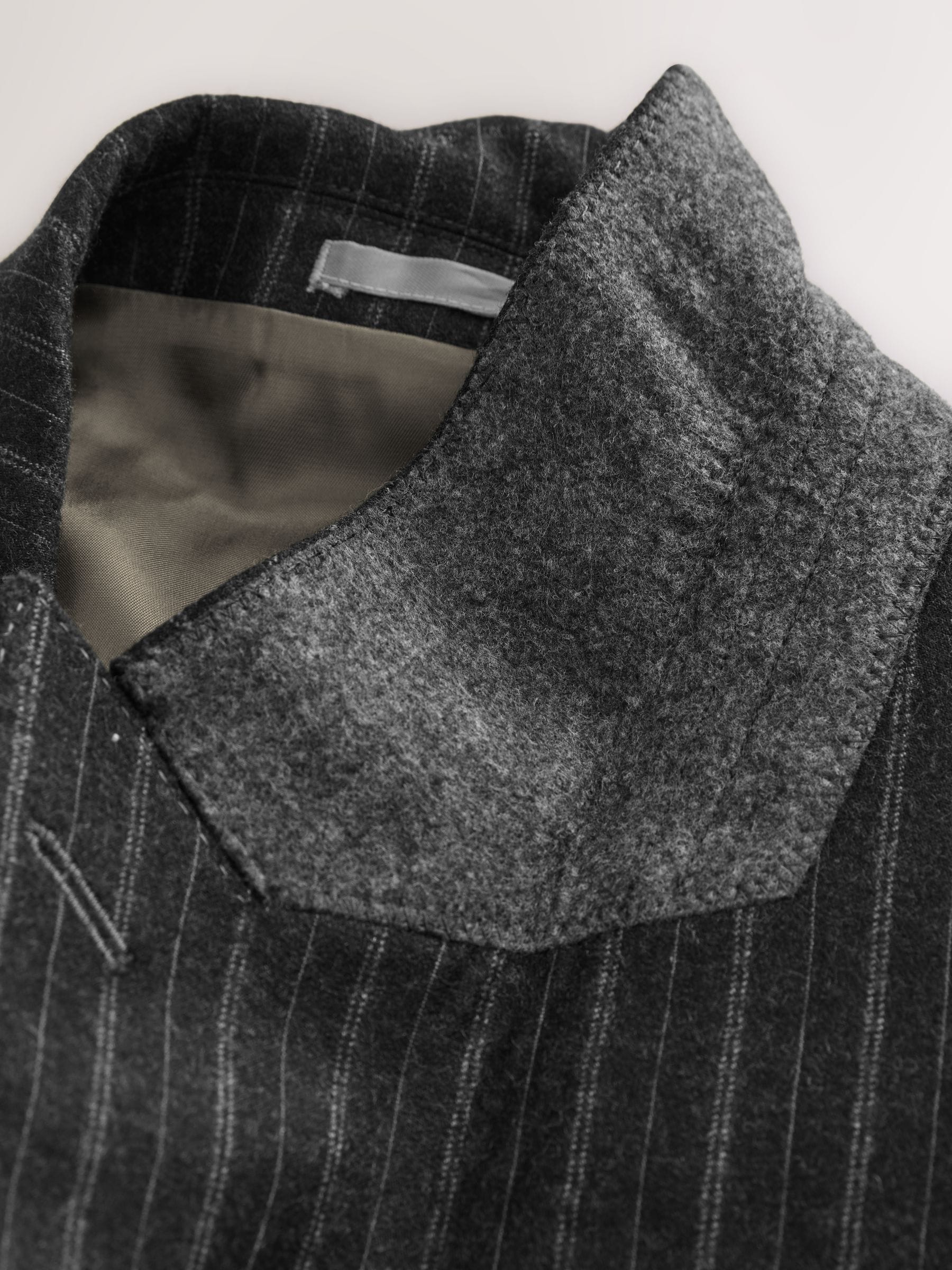 Buy Charcoal Grey Tailored Fit Tailored Fit Signature Empire Mills