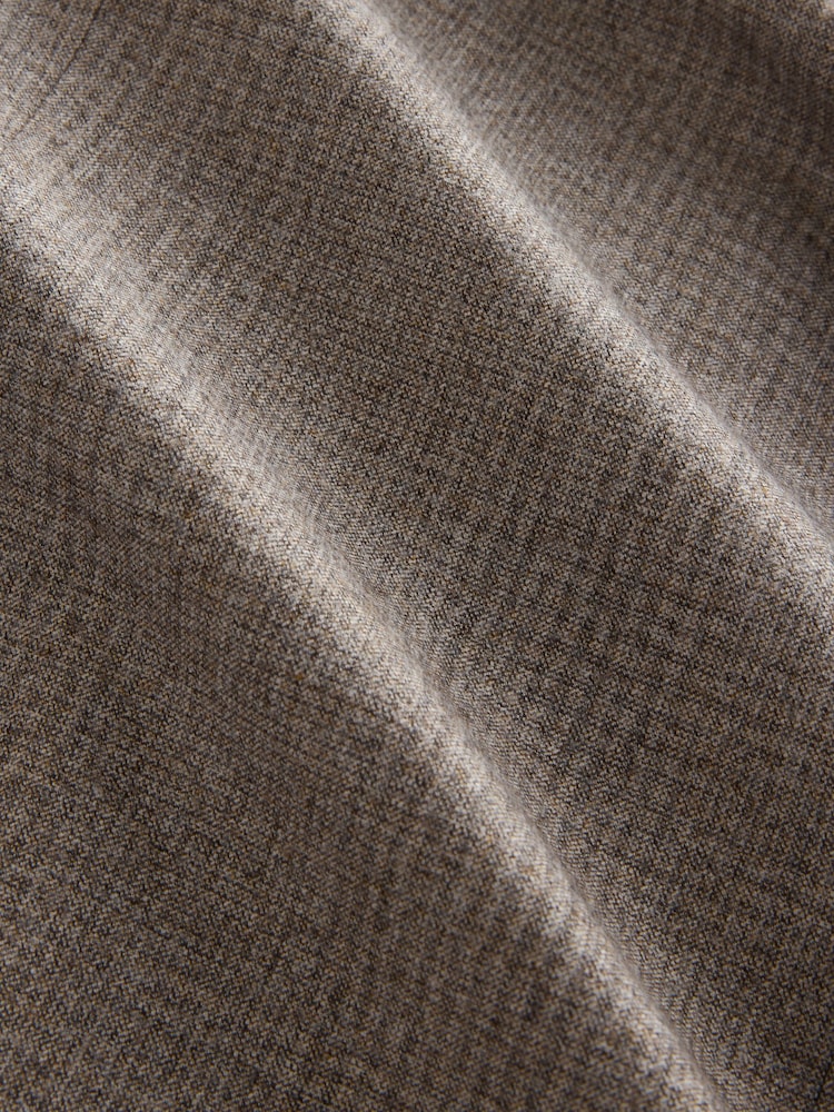 ניטרלי - Signature ז'קט חליפה מחויטים מבד Marzotto בדוגמת משבצות, %100 צמר איטלקי - תמונה 11 מתוך 11