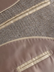 Nevtralno - Karirasta jakna iz 100% italijanske volne po meri Signature Marzotto - Slika 8 iz 10