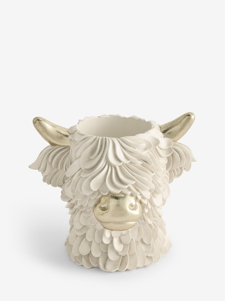 Hamish The Altoland Cow Head Vase - Imagen 4 de 4