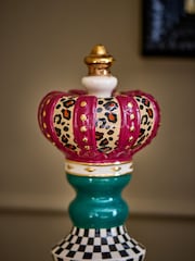Multi Large Ceramic Queen Chess Piece Ornament - Image 2 of 2