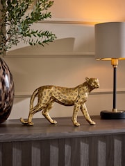 Gold Cheetah Ornament - Image 1 of 7