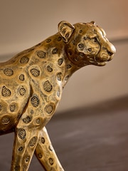 Gold Cheetah Ornament - Image 2 of 7