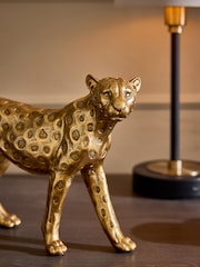 Gold Cheetah Ornament - Image 3 of 7