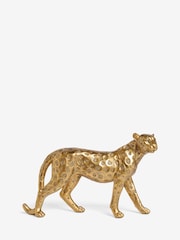Gold Cheetah Ornament - Image 4 of 7