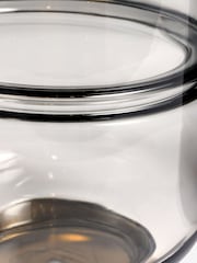 Grey Cooper Glass Candle Holder Large - Image 2 of 2