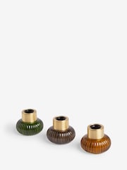 Multicolour Cooper Glass Candle Holder Tealight - Image 8 of 9