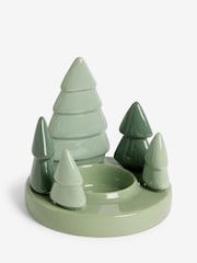 Green Christmas Tree Tea Light Holder - Image 4 of 4