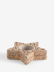 Natural Star Candle Holder Tealight - Image 3 of 3