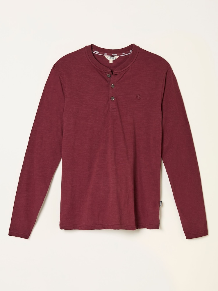 FatFace Long Sleeve Woodside Slub - Imagen 1 de 1
