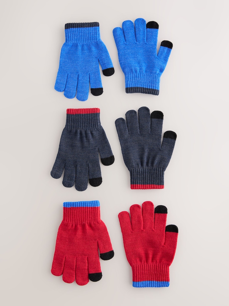 Rot/Blau - Magic Gloves 3 Packs (3-16yrs) - Bild 1 von 3