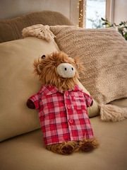 Natural Hamish the Highland Cow Hot Water Bottle - Image 1 of 3