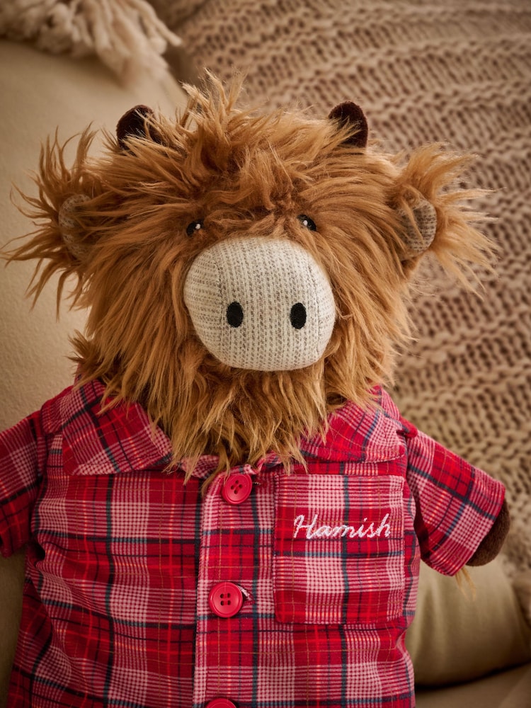 Natural Hamish the Highland Cow Hot Water Bottle - Image 2 of 3